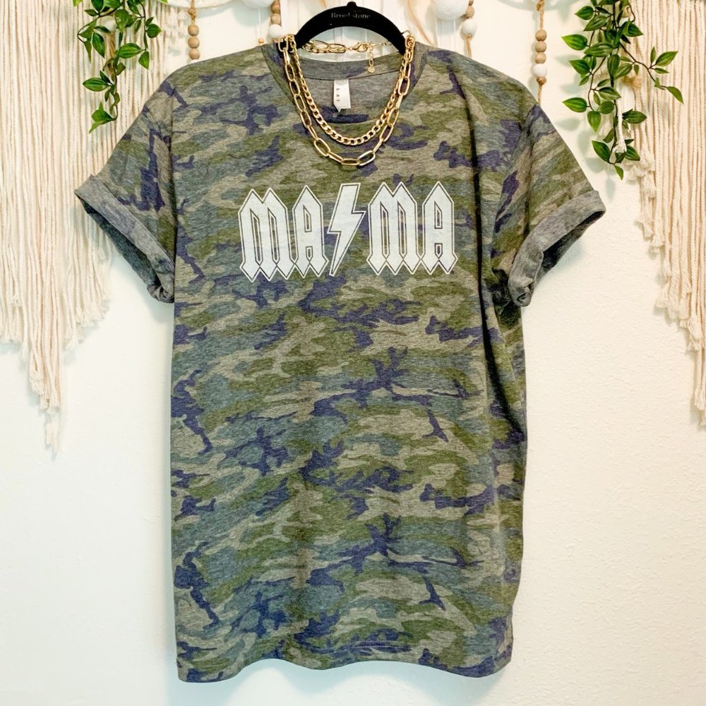 Camo Mama Graphic Tee - Picture 3 of 3